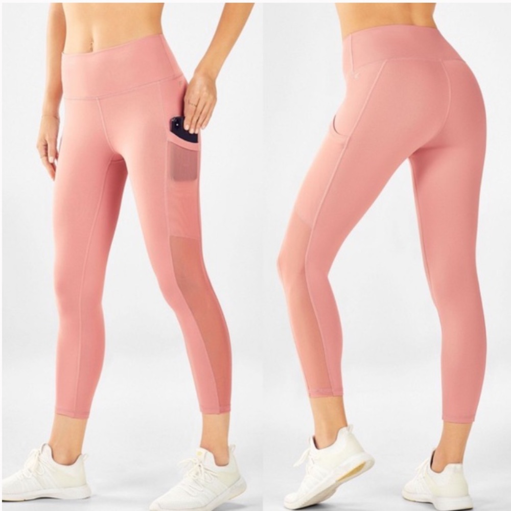Fabletics Powerhold Mila Mesh Side Pocket Capri